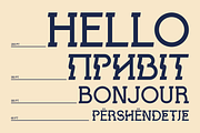 Brenzo - Slab Serif, a Slab Serif Font by Valentino Vergan (Thumbnail 5 of 20)