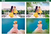 35 green branch photoshop overlays, a Layer Style Add-On by OverlayBox (Thumbnail 2 of 5)