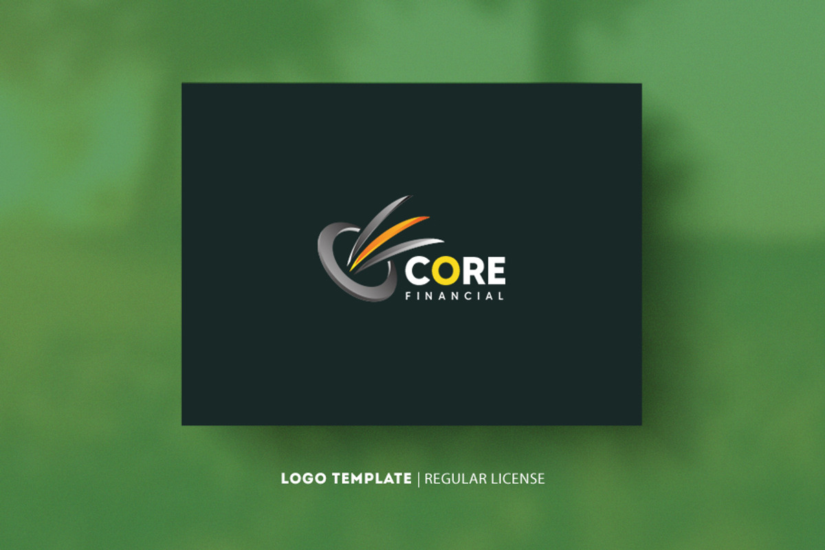 Core Financial, a Branding & Logo Template by Cre8iveSense (Photo 1 of 4)