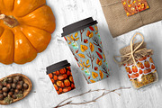 Autumn Garden 10 watercolor patterns, a Pattern Graphic by Ekaterina Goncharova (Thumbnail 3 of 5)