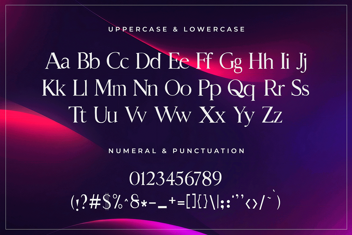 Belviora – Modern Serif Font, a Serif Font by overlaytemplates (Photo 4 of 5)