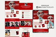 Bold Wix Studio Landing Page Website, a Wix Template by AdvertFox (Thumbnail 4 of 9)