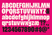 Chuppy Bold Display Font, a Sans Serif Font by Viswell (Thumbnail 3 of 11)