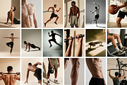 100 Men Workout Stock Photos Bundle, a Sports & Recreation Photo by Selenique Studio (Thumbnail 7 of 20)