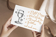 Cocktail and Drink Wine Glass PNG, an Illustration by Libby Wishes (Thumbnail 5 of 7)