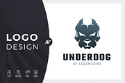 Underdog Logo Template, a Branding & Logo Template by LOGOMAGINE (Thumbnail 1 of 16)