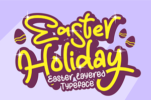 Easter Holiday Font