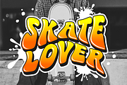 Retro Street - Graffiti Font, a Handwritten Font by Keithzo (Thumbnail 2 of 5)