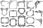Vintage frames, a Pattern Graphic by LineworkStock (Thumbnail 9 of 12)