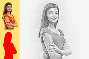 Professional Sketch Maker Photoshop, an Action Add-On by MRI STUDIO (Thumbnail 7 of 17)