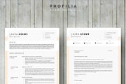 Word Resume & Cover letter Template, a Resume Template by Profilia Resume Boutique (Thumbnail 2 of 4)