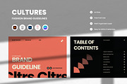 Cultures - Fashion Brand Guideline, a Branding & Logo Template by productype1 (Thumbnail 1 of 3)