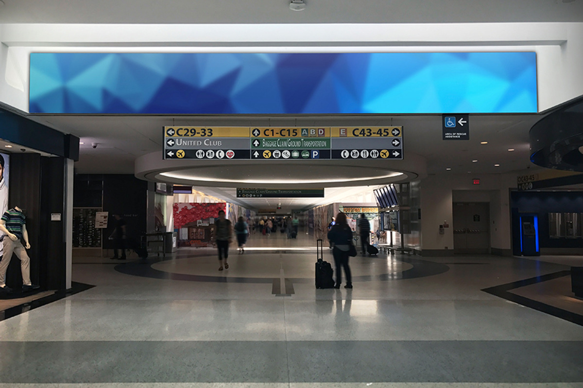 Airport Signage 2.0 - 22psd files, an Advertising Mockup by Shop Mockpro (Photo 13 of 22)
