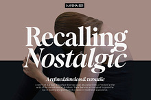 Recalling Nostalgic Font