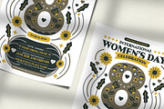 Folk Art International Women's Day, a Flyer Template by Hole Hope Design (Thumbnail 3 of 5)
