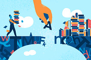 Bridge Connection #2, a Person Illustration by Hurcastock! (Thumbnail 3 of 11)