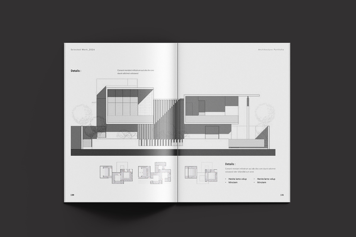 Architecture Portfolio Template, a Brochure Template by StyleArt (Photo 10 of 24)