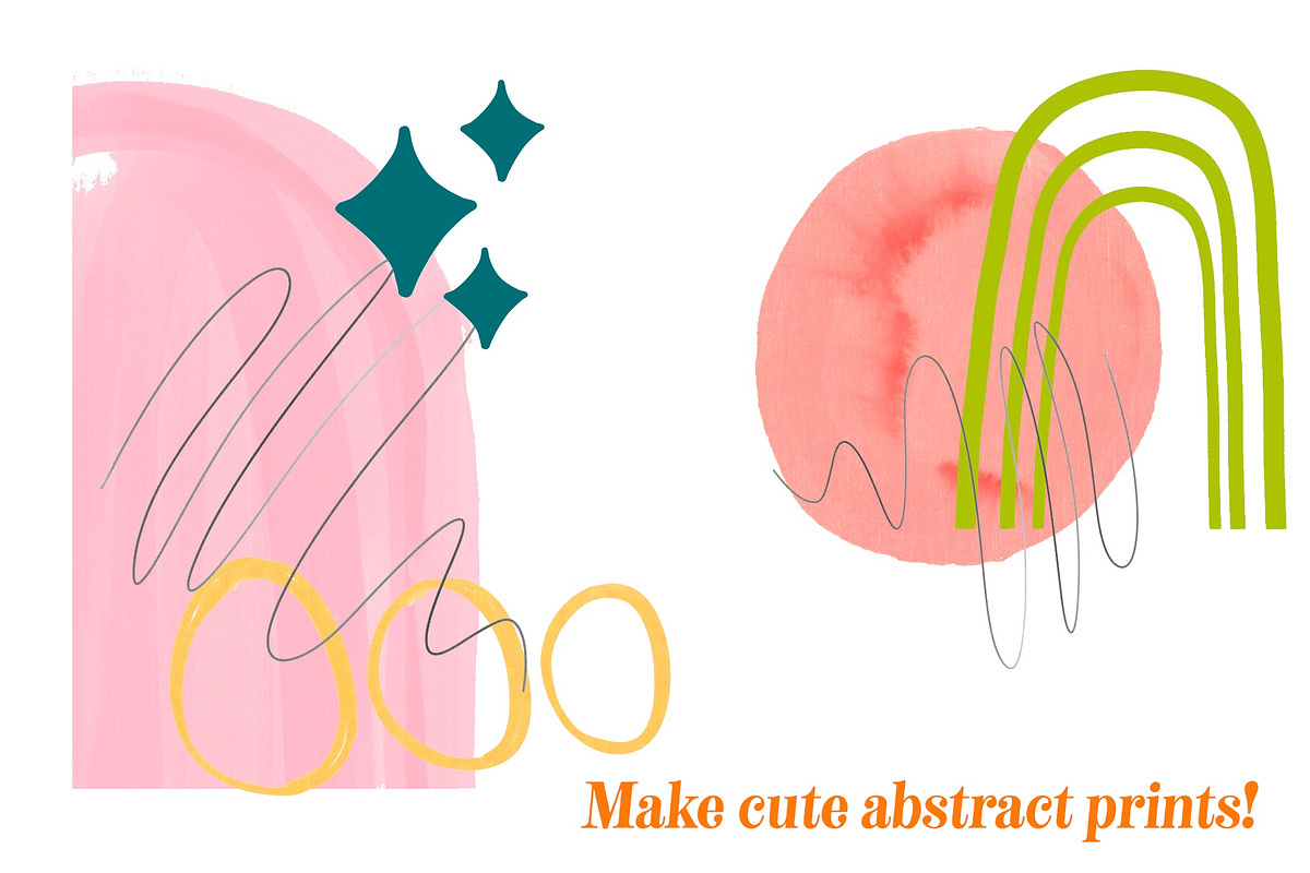 Modern Groove Shapes and Strokes, a Shape Add-On by Dear Darling Design (Photo 9 of 10)