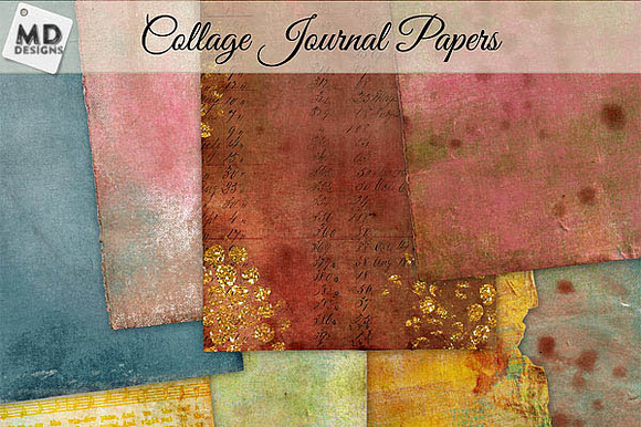 Colorful Journal Papers preview 3