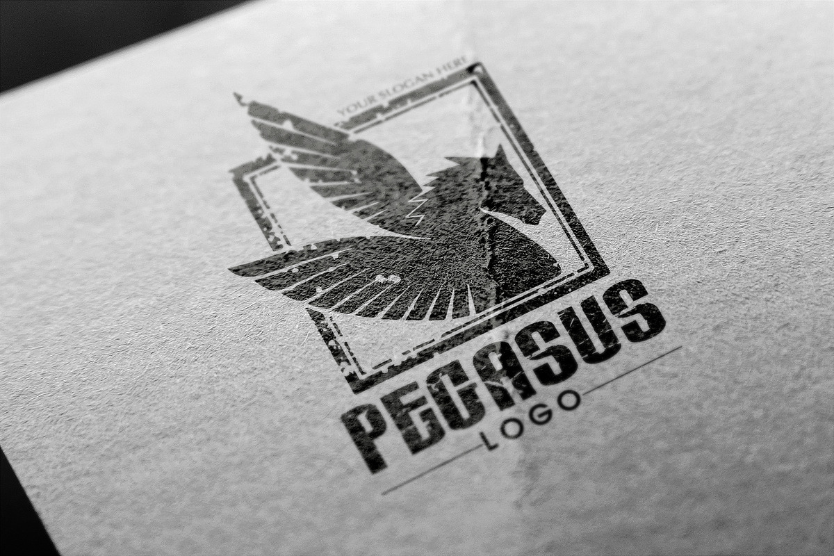 WT - Pegasus V1 Logo Template, an Education Illustration by WebTop Studio (Photo 3 of 4)