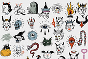 Spooky Magic: 134 Halloween Art, an Object Illustration by Veyla (Thumbnail 8 of 17)
