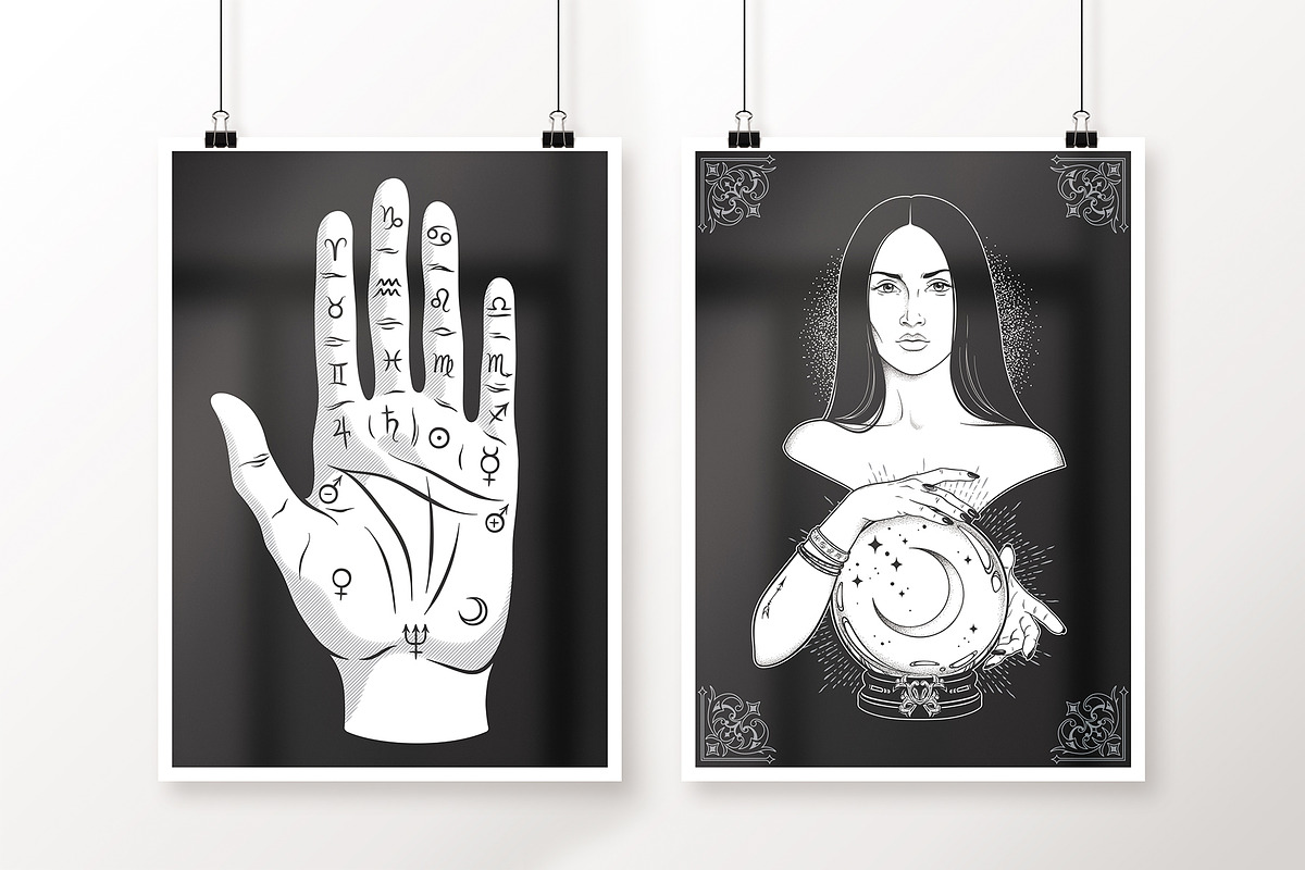 Fortune Teller, an Illustration by Croisy (Photo 3 of 5)