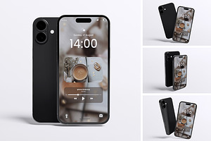 iPhone 16 Mockup, an iPhone Mockup by xavier_studio