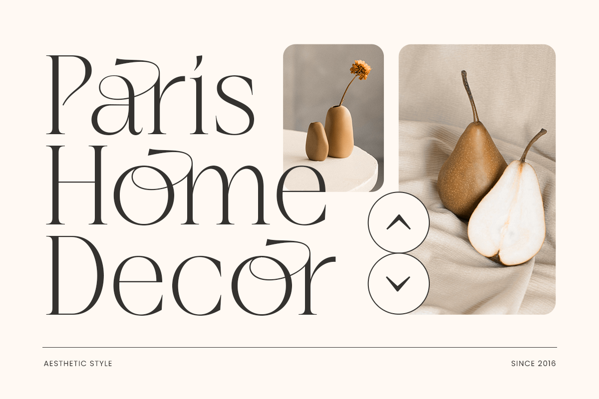 Regale - Lavish Luxury Font, a Serif Font by Sensatype (Photo 7 of 12)