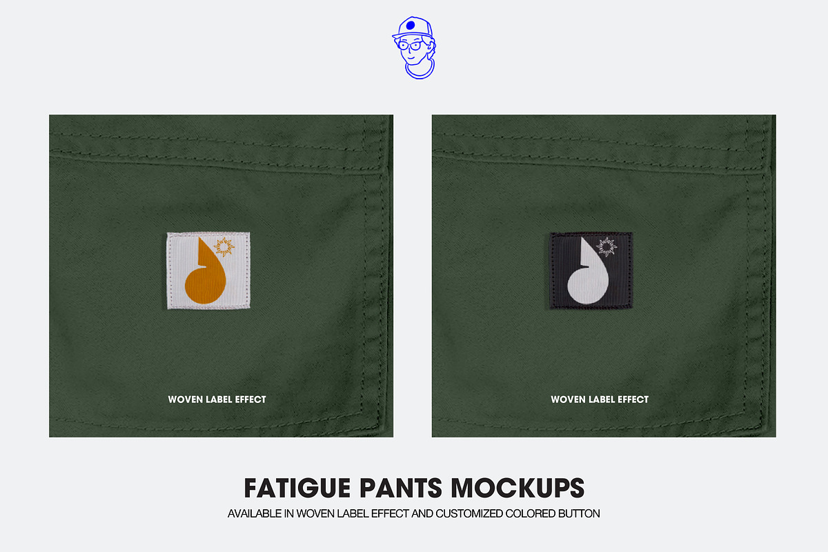 Fatigue Pant Mockups, a Bottom Mockup by made_by_nope (Photo 2 of 5)