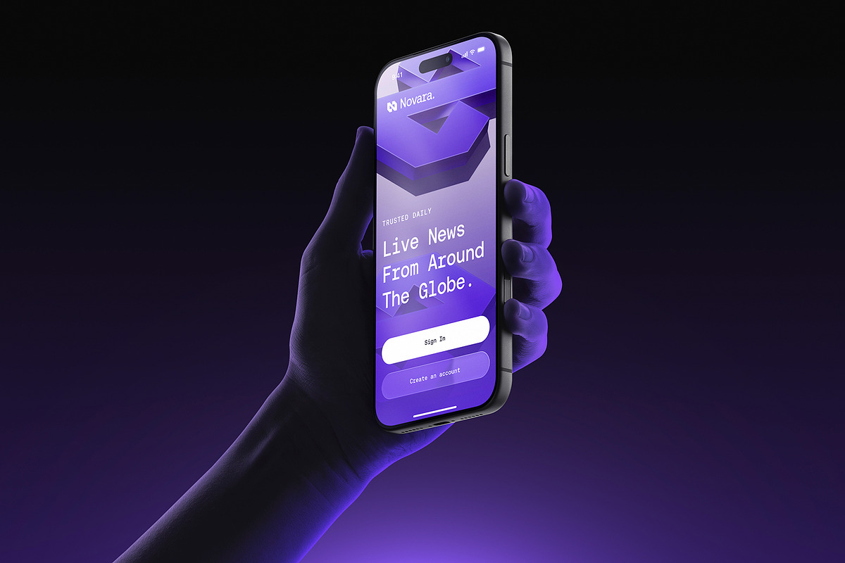 24 iPhone 17 Pro in Hand Mockups, an iPhone Mockup by Asylab (Photo 33 of 107)