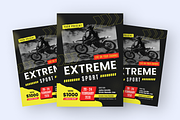 Extreme Sport Champions Flyer, a Flyer Template by SquidPixey (Thumbnail 2 of 5)