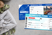 Nashville Trip Surprise Gift Ticket, a Templates & Theme by Snapybiz (Thumbnail 7 of 10)