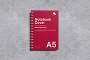Notebook Cover Mockup, a Product Mockup by xavier_studio (Thumbnail 3 of 5)