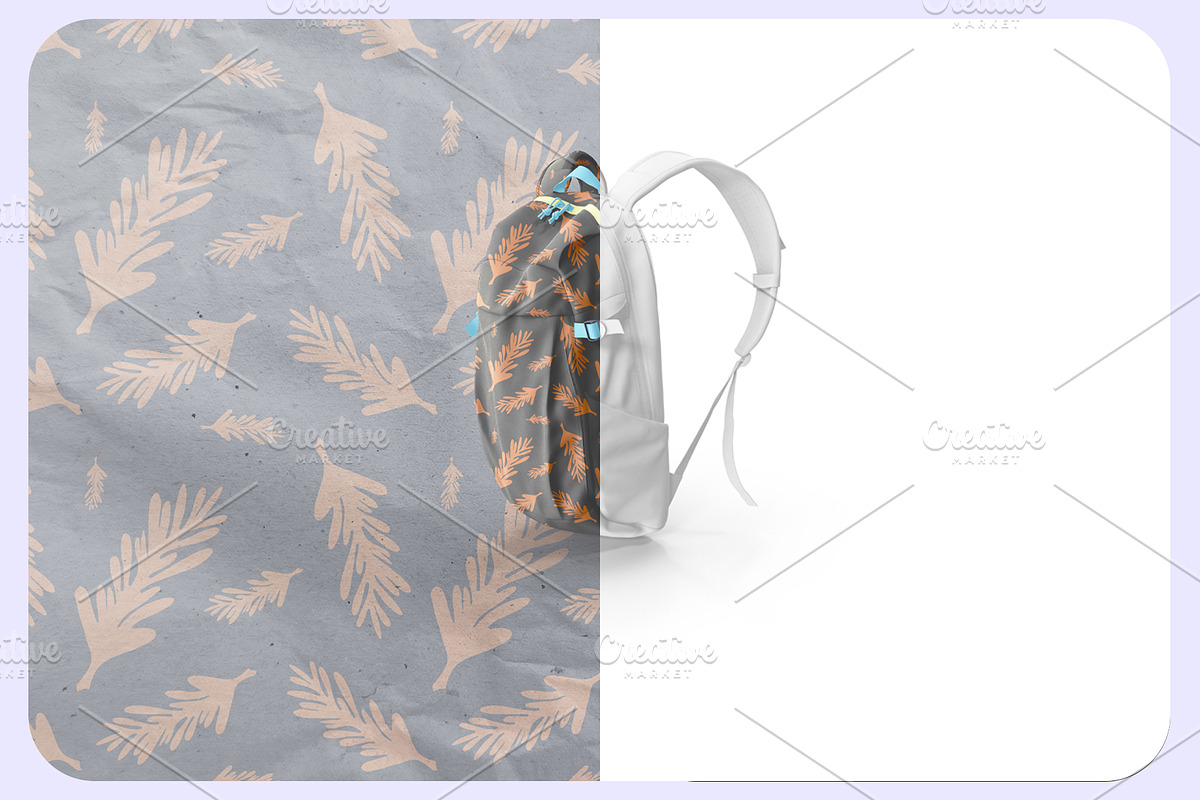 School Bag Mockup Template, a Packaging Mockup by Graplick (Photo 5 of 5)