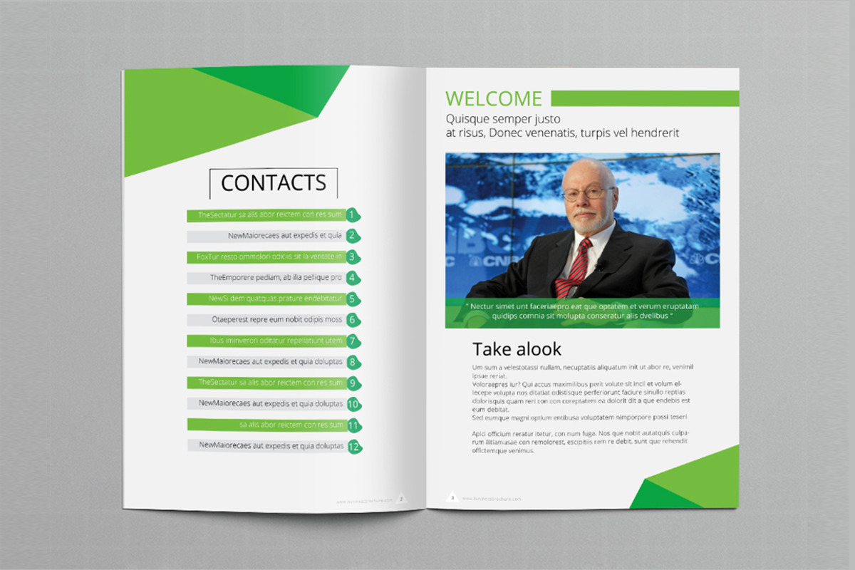 Corporate Brochure, a Brochure Template by Gotype (Photo 2 of 10)