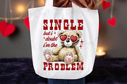 Funny Valentine's Day Teddy Bear PNG, an Illustration by OK Design (Thumbnail 2 of 6)