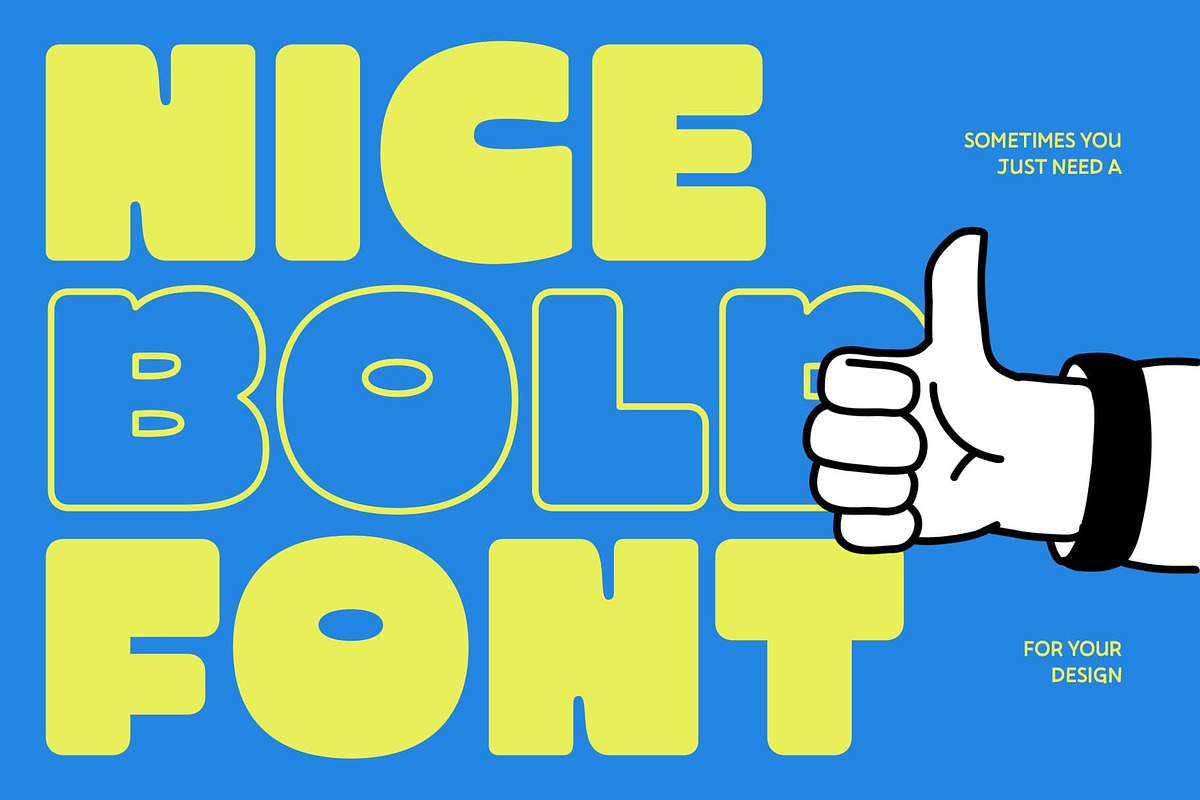 CS Calton – Bold Display Font, a Sans Serif Font by Craft Supply Co. (Photo 4 of 8)