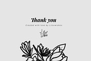Vintage Wedding Invitation Template, an Invitation Template by lilovwishes (Thumbnail 6 of 6)