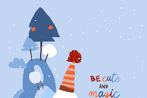 Little Village and Christmas Tree