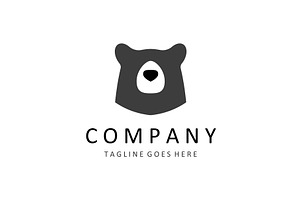 Bear Logo Simple and modern Animal, an Animal Illustration by GraphicHouse