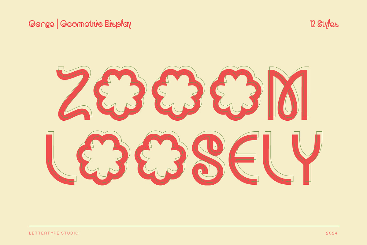 Gange – Bold Geometric Sans, a Sans Serif Font by Lettertype Studio (Photo 14 of 15)