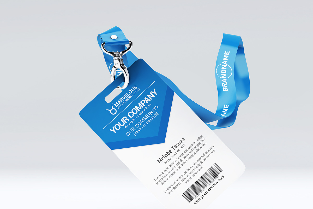 Company Business ID Cards, a Flyer Template by Business Flyers (Photo 2 of 4)