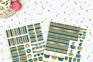 November Printable Planner Stickers