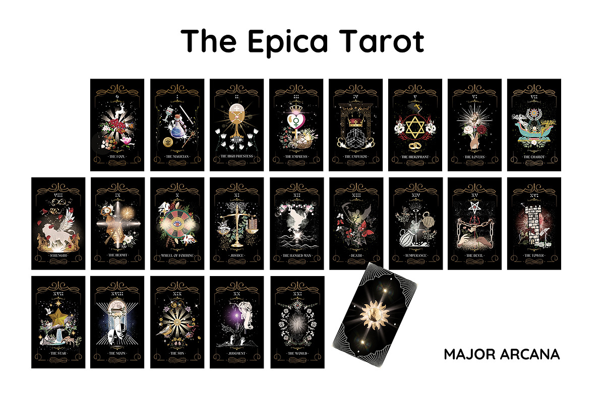 Tarot. 78 tarot cards, a Decorative Illustration by DP Studio (Photo 4 of 5)