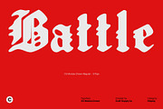 CS Modula Drawn, a Blackletter Font by Craft Supply Co. (Thumbnail 2 of 8)
