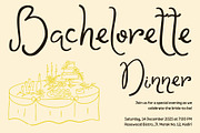 CS Fidela – Whimsical Font, a Handwritten Font by Craft Supply Co. (Thumbnail 6 of 8)