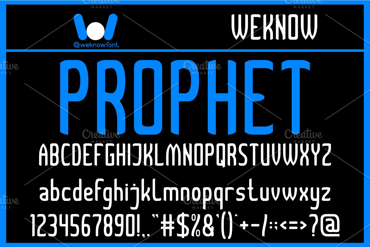 Radio Active font, a Sans Serif Font by weknow (Photo 5 of 5)