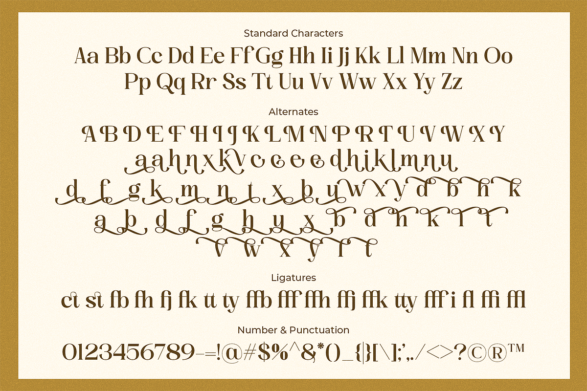 Dactine Classic Beauty Serif, a Serif Font by Portocraft (Photo 9 of 10)