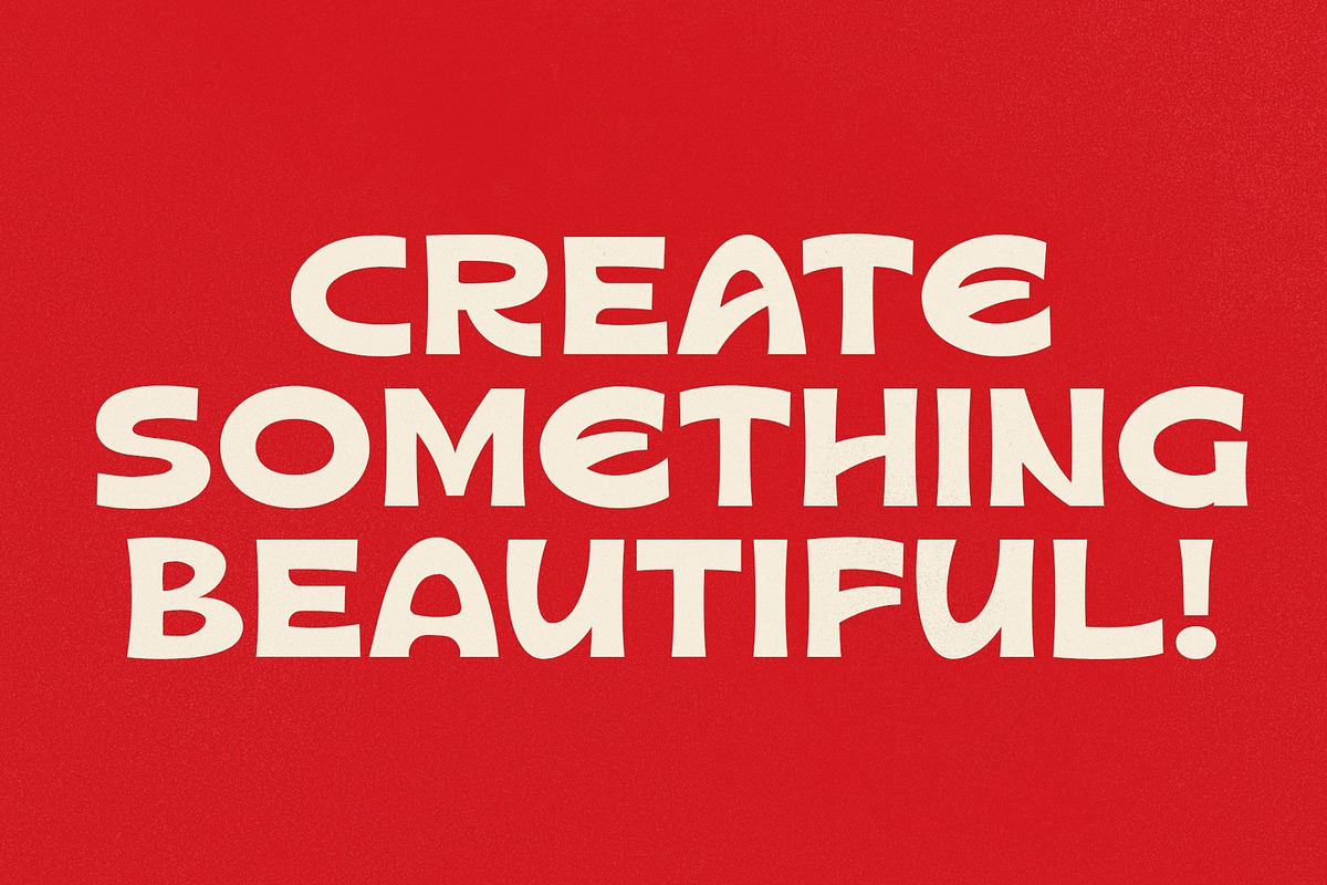 Fattura - Chunky Retro Food Font, a Sans Serif Font by HipFonts (Photo 11 of 15)