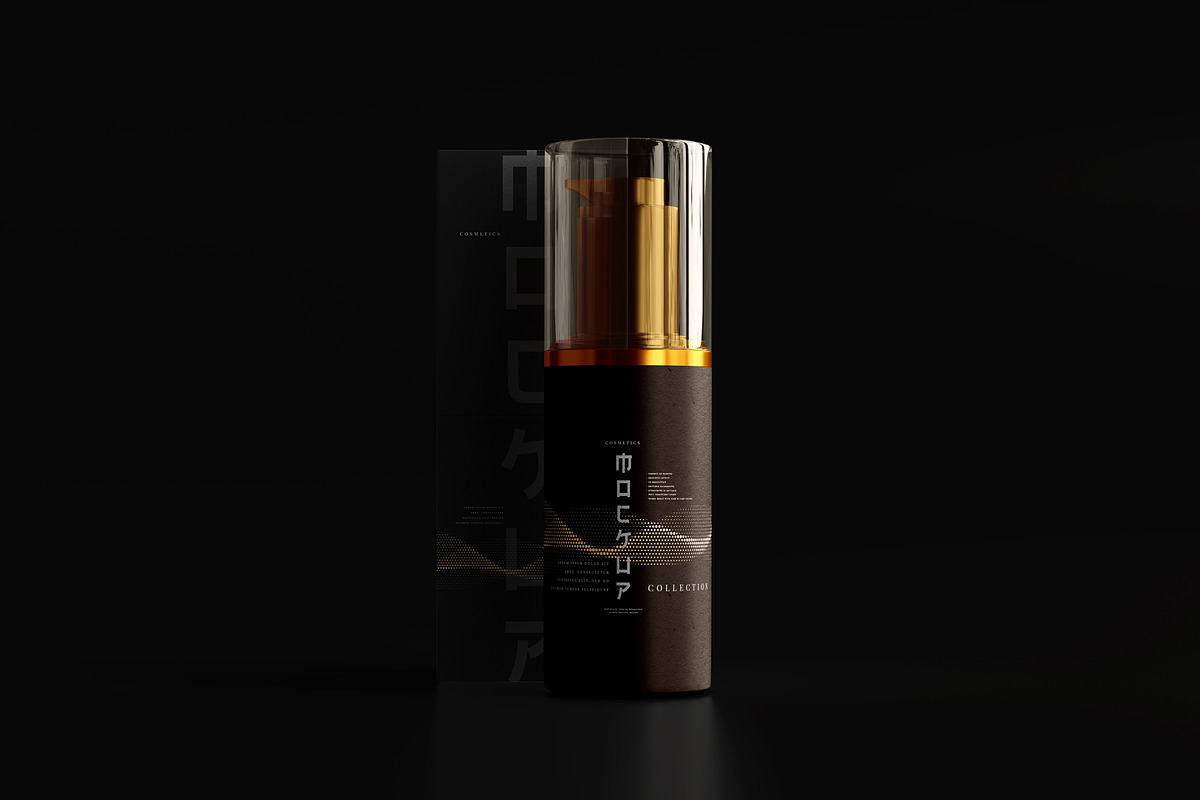 100+ Cosmetic Branding Mockups, a Cups & Container Mockup by pmvch (Photo 55 of 102)